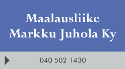 Maalausliike Markku Juhola Ky logo